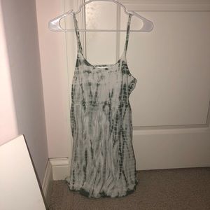 Forever21 Green Tye Die Dress